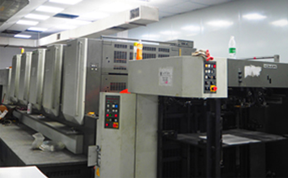 小森五色對(duì)開印刷機(jī)