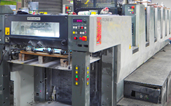 小森六色四開印刷機(jī)